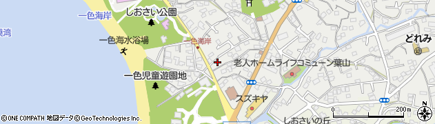 神奈川県三浦郡葉山町一色1981周辺の地図
