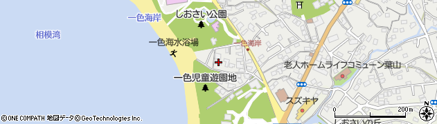 神奈川県三浦郡葉山町一色2128周辺の地図
