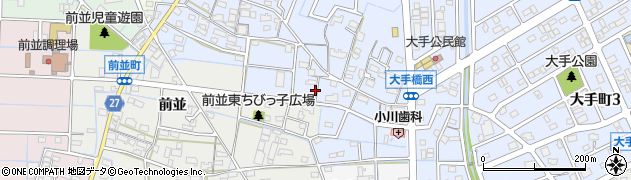愛知県春日井市大手町960周辺の地図