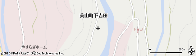 京都府南丹市美山町下吉田（新松ケ瀬）周辺の地図