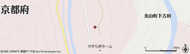 京都府南丹市美山町島（上小栗栖）周辺の地図
