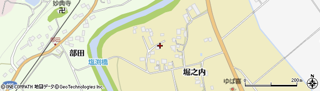 千葉県夷隅郡大多喜町堀之内256周辺の地図