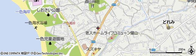 神奈川県三浦郡葉山町一色1999-4周辺の地図