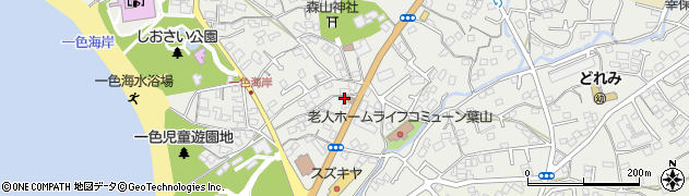 神奈川県三浦郡葉山町一色1999周辺の地図
