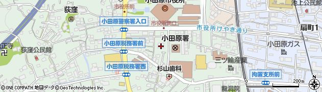 神奈川県小田原市荻窪359周辺の地図