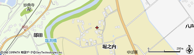 千葉県夷隅郡大多喜町堀之内231周辺の地図
