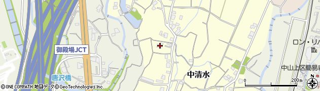 静岡県御殿場市中清水427周辺の地図
