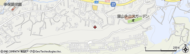 神奈川県三浦郡葉山町一色735周辺の地図