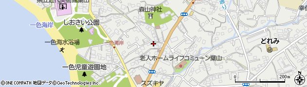 神奈川県三浦郡葉山町一色1970周辺の地図