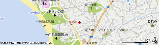 神奈川県三浦郡葉山町一色2141周辺の地図