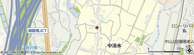 静岡県御殿場市中清水427-1周辺の地図