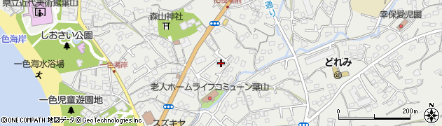 神奈川県三浦郡葉山町一色1836周辺の地図