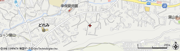 神奈川県三浦郡葉山町一色838周辺の地図