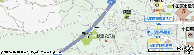 神奈川県小田原市荻窪724周辺の地図