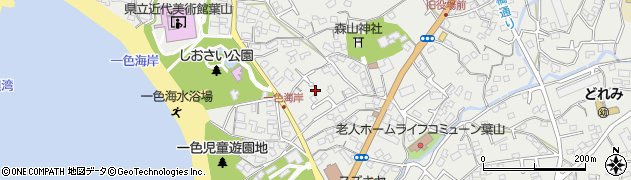 神奈川県三浦郡葉山町一色2140周辺の地図
