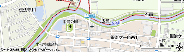 ワールド東海株式会社　名古屋営業所周辺の地図