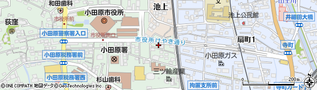 神奈川県小田原市荻窪283周辺の地図