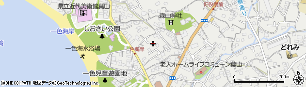 神奈川県三浦郡葉山町一色2140-19周辺の地図