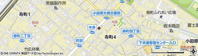 ケイエム大箱根自動車株式会社　小田原本社周辺の地図