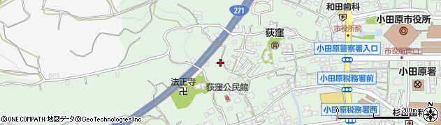 神奈川県小田原市荻窪721周辺の地図
