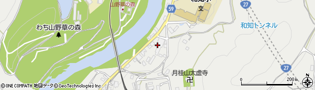 京都府京丹波町（船井郡）本庄（嶋崎）周辺の地図