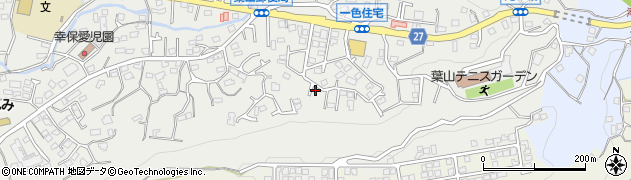 神奈川県三浦郡葉山町一色669-6周辺の地図
