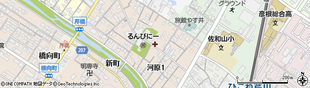 中島理容店周辺の地図