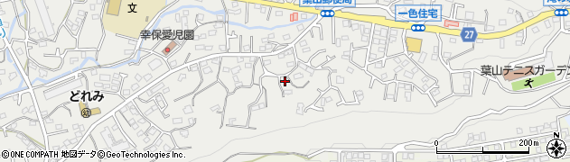 神奈川県三浦郡葉山町一色781周辺の地図