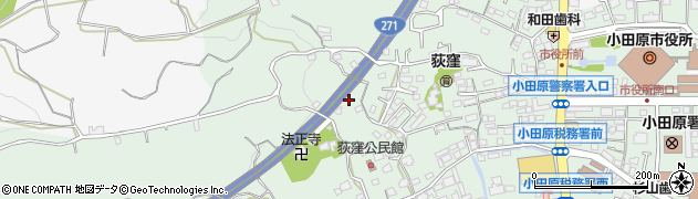 神奈川県小田原市荻窪716周辺の地図
