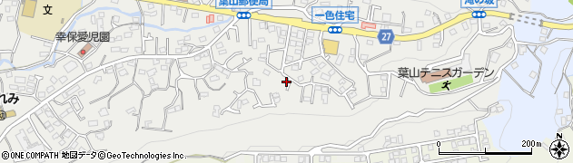 神奈川県三浦郡葉山町一色669周辺の地図