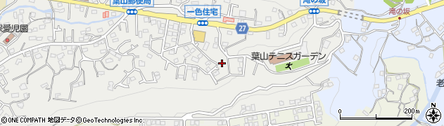 神奈川県三浦郡葉山町一色711周辺の地図