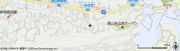神奈川県三浦郡葉山町一色708周辺の地図