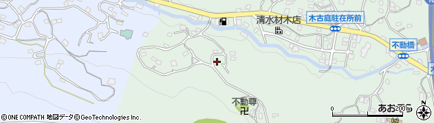 神奈川県三浦郡葉山町木古庭725周辺の地図