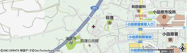 神奈川県小田原市荻窪729周辺の地図