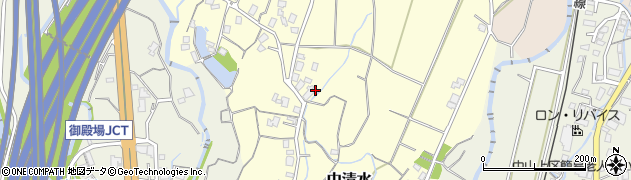 静岡県御殿場市中清水456周辺の地図