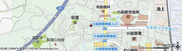 神奈川県小田原市荻窪540周辺の地図