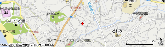 神奈川県三浦郡葉山町一色1823周辺の地図