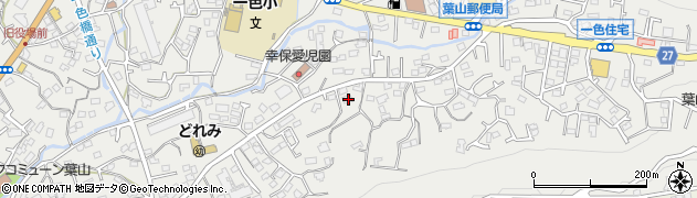 神奈川県三浦郡葉山町一色855周辺の地図