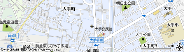 愛知県春日井市大手町1214周辺の地図