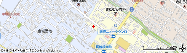 滋賀県彦根市長曽根南町427周辺の地図