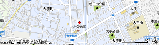 カースタレンタカー春日井大手町店周辺の地図