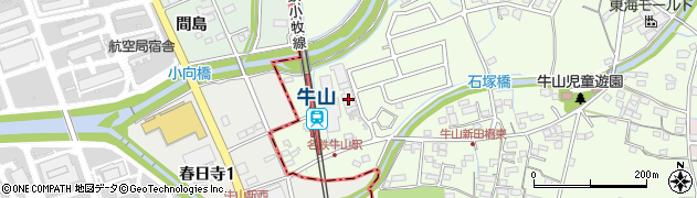 富士化学株式会社　名古屋工場周辺の地図