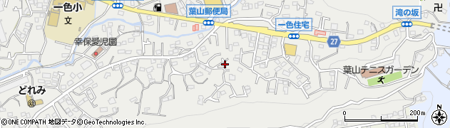 神奈川県三浦郡葉山町一色637周辺の地図