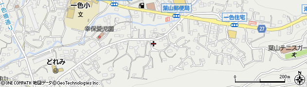 神奈川県三浦郡葉山町一色777周辺の地図