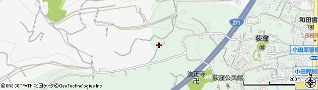神奈川県小田原市荻窪642周辺の地図