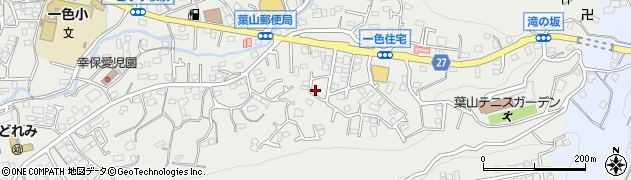 神奈川県三浦郡葉山町一色652-8周辺の地図