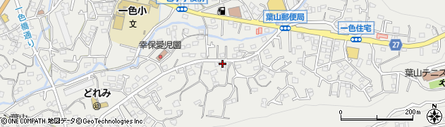 神奈川県三浦郡葉山町一色812周辺の地図