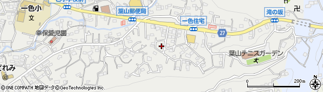 神奈川県三浦郡葉山町一色652周辺の地図