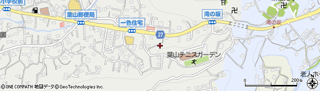 神奈川県三浦郡葉山町一色423-13周辺の地図