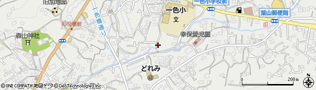 神奈川県三浦郡葉山町一色1099周辺の地図